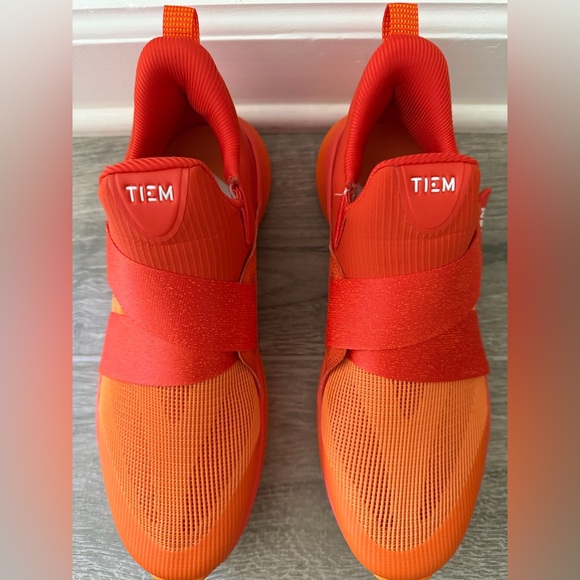 Tiem Lynx Orange spin shoes - Picture 2 of 7